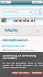 Mobile Screenshot of moneta.at